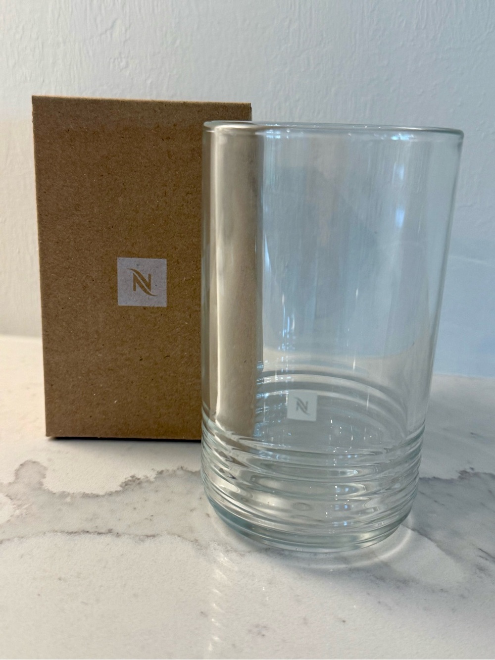 NEW Nespresso Large Barista Glass - Clear